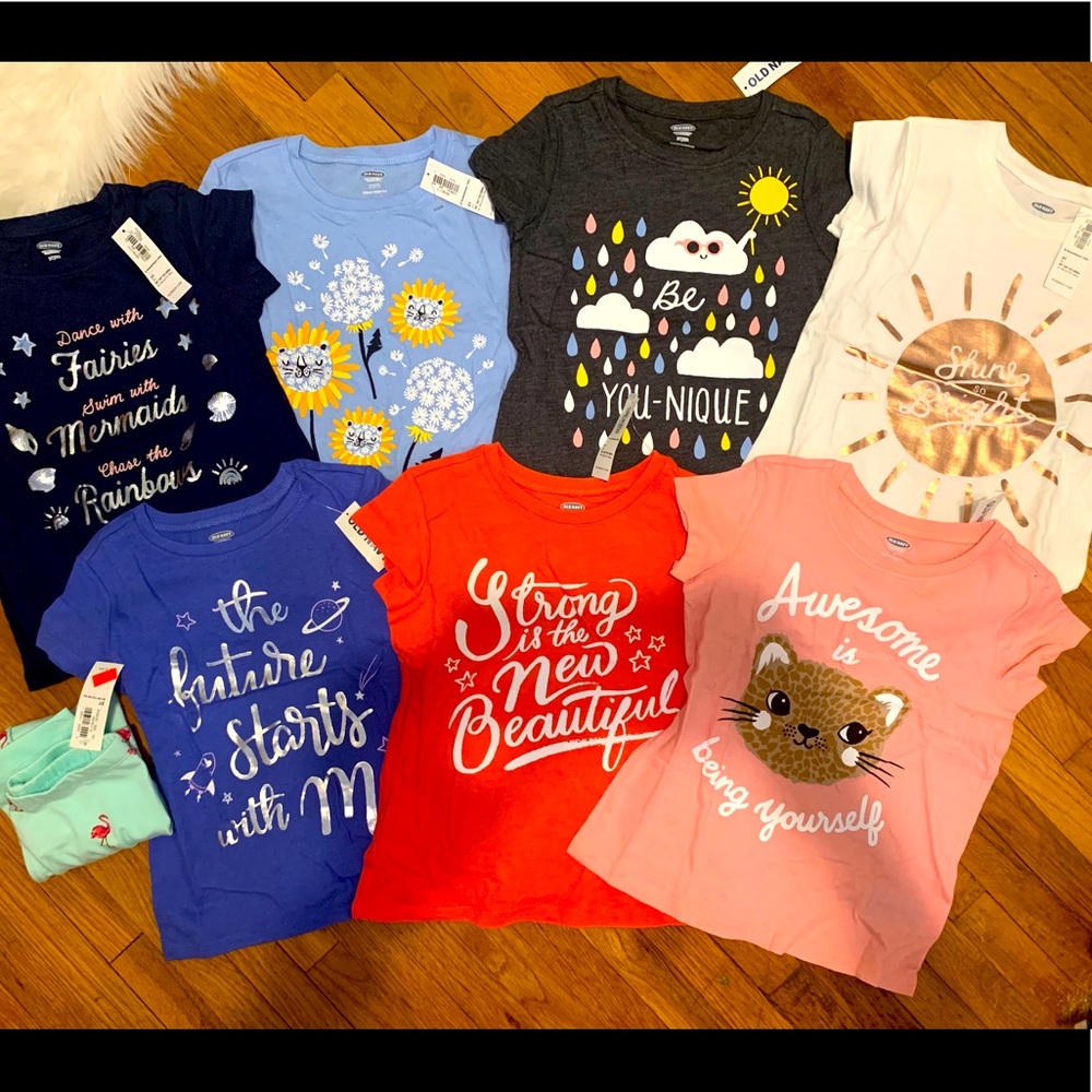 ❌sold❌Girls Old Navy T-Shirts NWT